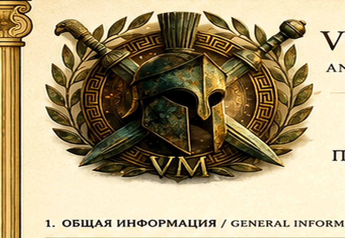 Bronze helmet — visual symbol of MARCHENKO METHOD